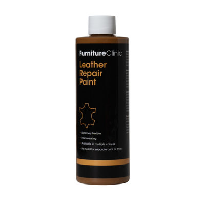 Furniture Clinic Leather Repair Paint & Dye Camel250Ml from B&Q