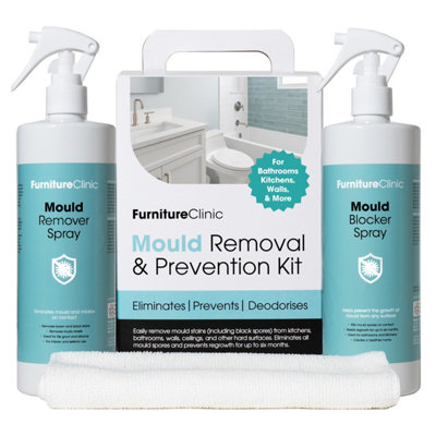 B&Q -  Mould Remover & Prevention Kit For Black Mould In BathroomsShowersWalls & Hard Surfaces