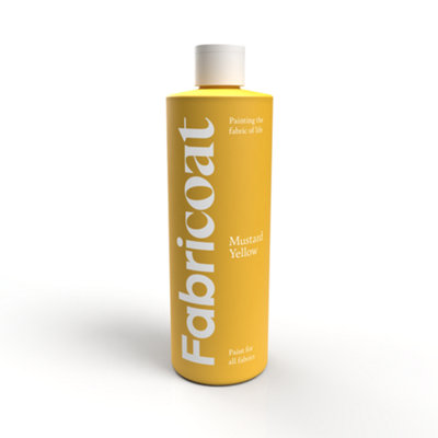 Fabricoat Fabric Paint Mustard500Ml from B&Q
