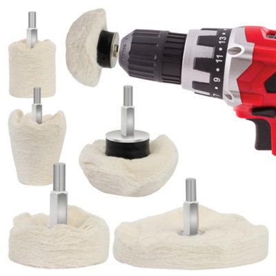 Gadlane Buffing Wheel Pads6Pcs from B&Q