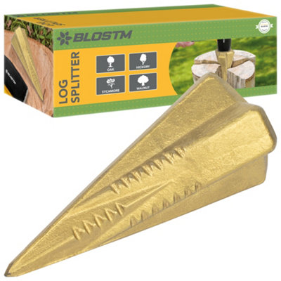 Blostm Log Splitter Wedge1.8Kg Wood Grenade from B&Q