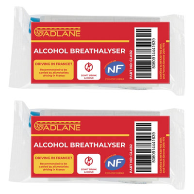 Gadlane BreathalysersTwin Pack from B&Q