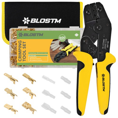 Blostm Crimping Tool Set600 Pcs from B&Q