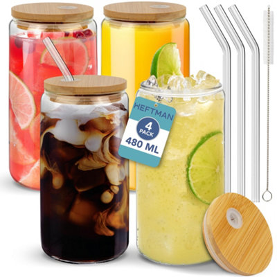 Heftman Glass Cups 16Oz / 480Ml4 Pack from B&Q
