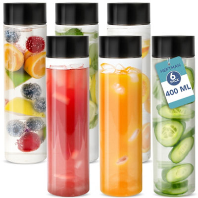 Heftman Plastic Bottles 400Ml6 Pack from B&Q
