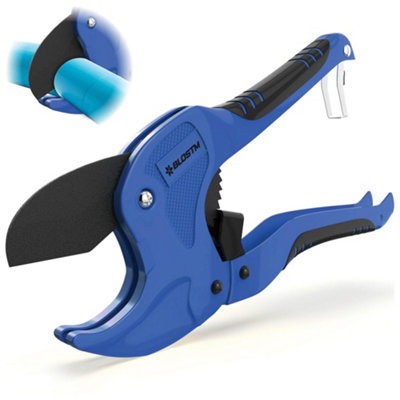 Blostm Plastic  Rachet Pipe Cutter Blue from B&Q