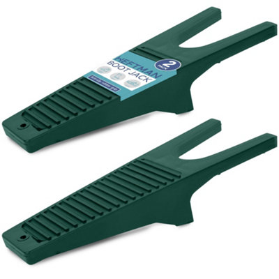 Heftman Boot Jack Green2 Pack from B&Q