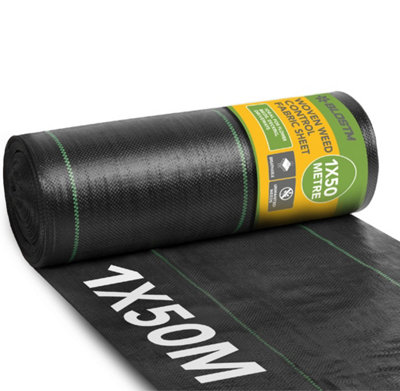 Blostm Woven Weed Control Fabric Sheet 1 X 50M from B&Q