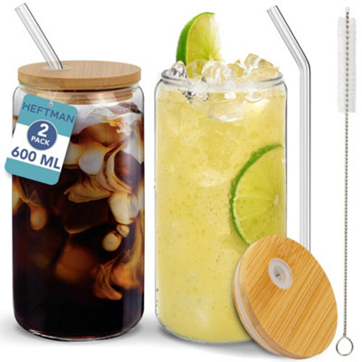 Heftman Glass Cups 20Oz / 600Ml2 Pack from B&Q