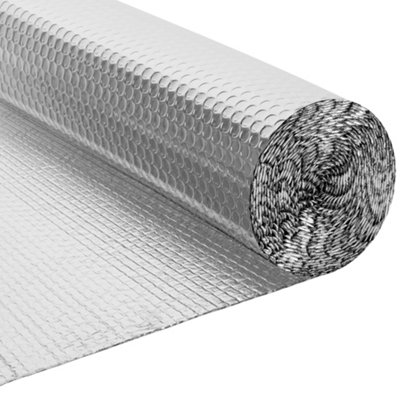 Blostm Multi-Purpose Foil Insulation Roll 1M X 5M from B&Q