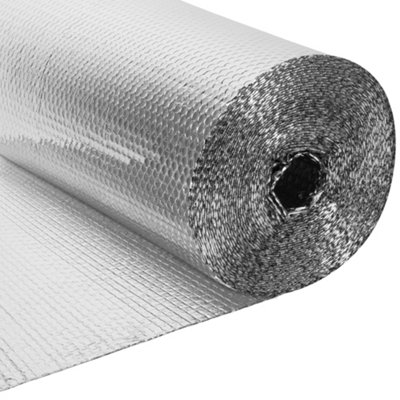 Blostm Multi-Purpose Foil Insulation Roll 1M X 25M from B&Q