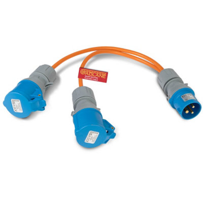 Gadlane 16Amp Splitter Electric Cable from B&Q