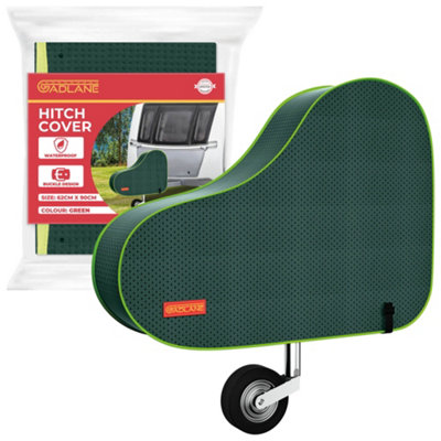 Gadlane Caravan Hitch Cover With Strap Green from B&Q