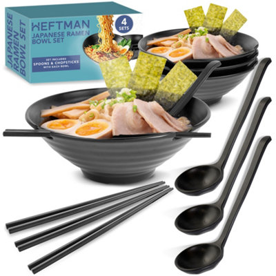Heftman Japanese Ramen Bowl4 Pack from B&Q