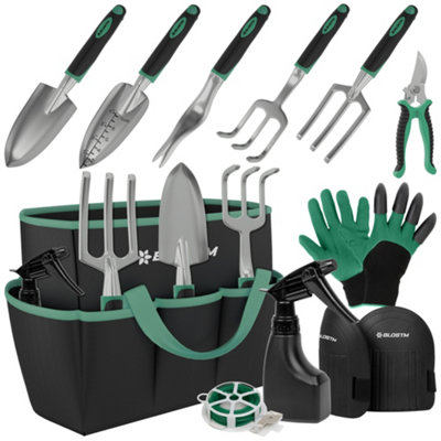 B&Q Blostm Garden Tool Set - 11 Piece - Green