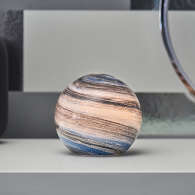 Auraglow Planet Cordless Led Glass Table LampNeptune from B&Q