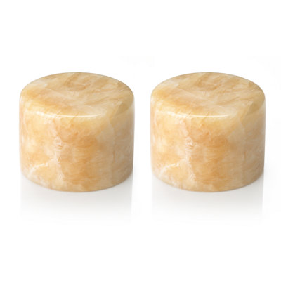 Auraglow Marble Lamp- Tall Twin Pack from B&Q