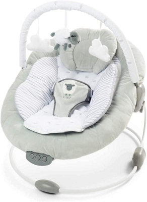 Ladida Soft Padded Grey Lamb Newborn Bouncer With Soothing Music And Vibration, Suitable For Newborns 077 - Image 3