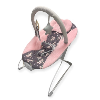 Ladida Baby Bouncer With Soothing Music And Vibration, Adorable Plum Blossom Design, Suitable For Newborns 148 - Image 4