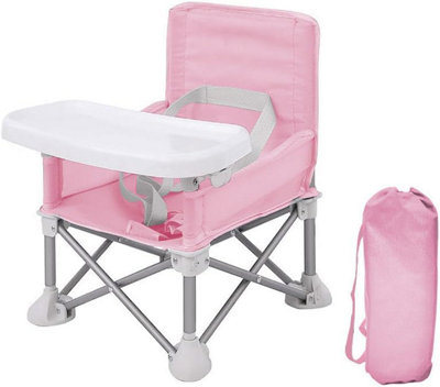  - Ladida Baby Foldable Travel Booster Seat Dining Chair Removable Tray & Bag 403