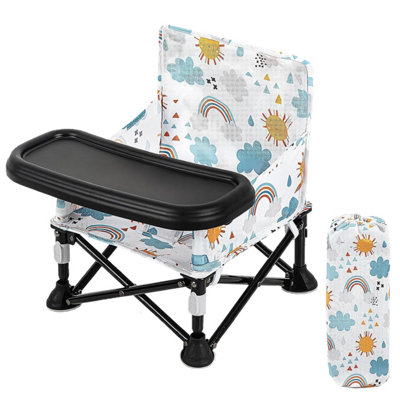  - Ladida Baby Foldable Travel Booster Seat Dining Chair Removable Tray & Bag 303