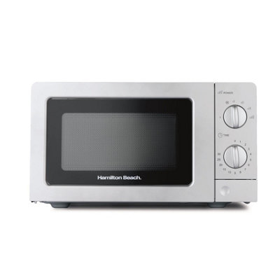 Beach 20L Microwave 700W Hamilton Countertop Solo Silver - Image 6