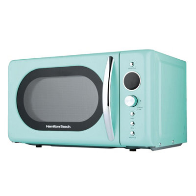 Hamilton Beach Microwave Retro Mint from B&Q