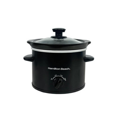 B&Q -  'the Mighty Mini' 1.8L Black Slow Cooker