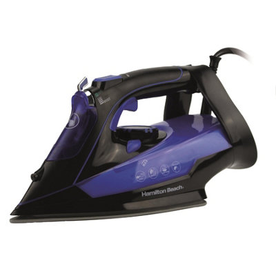 Hamilton Beach Pro Steammax 3000W Blue & Black Steam Iron from B&Q