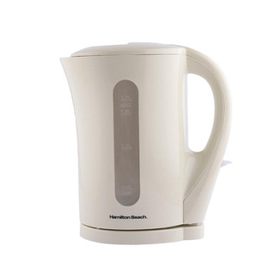 Hamilton Beach Electric Kettle Essential 1.7L Cream from B&Q