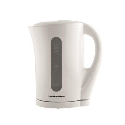 Hamilton Beach Electric Kettle Essentials 1.7L White from B&Q