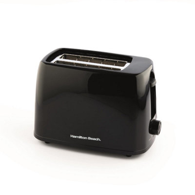 Hamilton Beach Essential 2 Slice Plastic Toaster Black