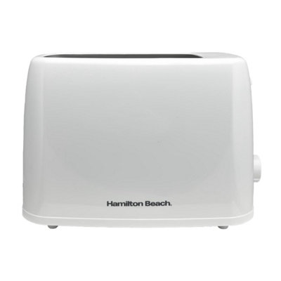 Hamilton Beach Essential 2 Slice Plastic Toaster White