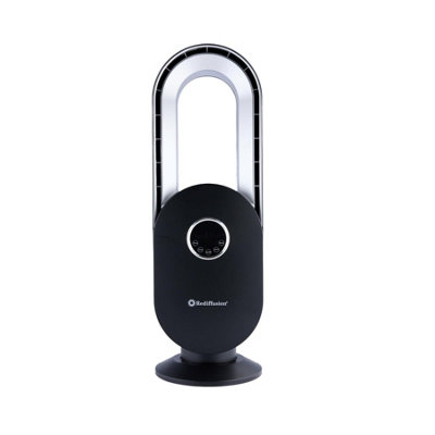 Rediffusion Bladeless Cooling Fan Black from B&Q
