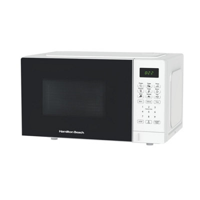20L Digital Microwave Essential Collection By Hamilton Beach White Hb20P7Pdw from B&Q