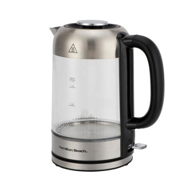 Hamilton Beach Electric Kettle Glass 1.7L Liberty from B&Q