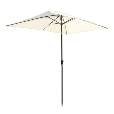 Oceanus2X3 Rectangular ParasolCream from B&Q