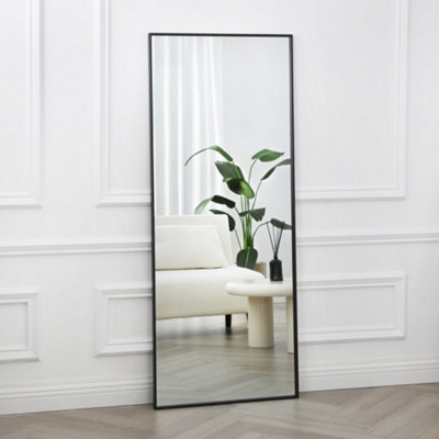  - AnaxFull Length Mirror With Black Frame160X65Cm