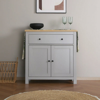 Wiltshire 2 Door SideboardGrey - from B&Q
