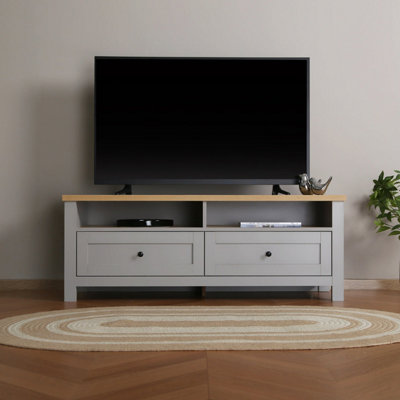 Wiltshire Contemporary Tv UnitGrey - from B&Q