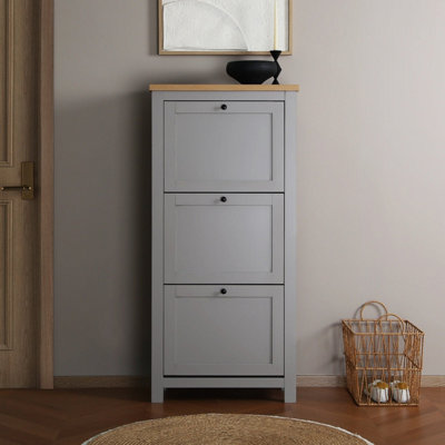 Wiltshire Shoe CabinetGrey - from B&Q