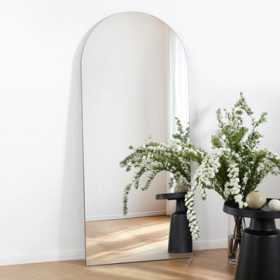 Home Garden Direct Albano Arched Full Length Mirror - 179cm x 80cm - Extra Large - Image 5