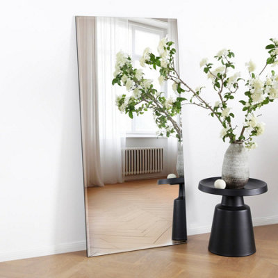 HGD Lugano Frameless Full-Length Mirror - 80cm - Clear - Image 5