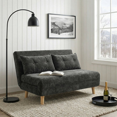  - AuroraSmall Double Sofa Bed In Premium Fabric2 Seater
