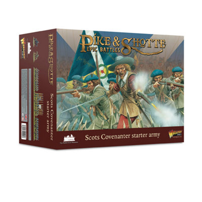 Warlord Games Pike & Shotte Epic Battles: Scots Covenanters Starter ArmyBrand New And Sealed from B&Q