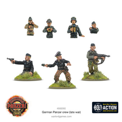 Warlord Games German Panzer Crew (Late War)Brand New And Sealed from B&Q
