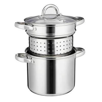 Cooks Professional K215 Stainless Steel Pasta Pot 20cm - Image 4