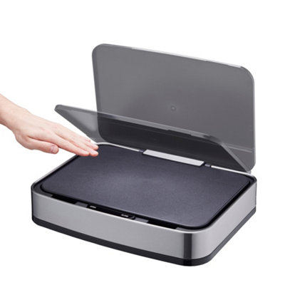 Cooks Professional Replacement Sensor Lid For 75L Recycling Bin (Lid Only)Battery PoweredSilver & Black from B&Q