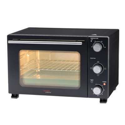 Cooks Professional 28L Mini Oven Grill - Black/Silver - Image 4