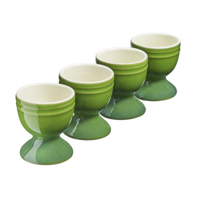Cooks Professional Green 4 Piece Egg Cup Set | - Image 5